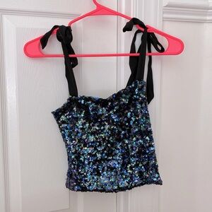 Free people x-small party top